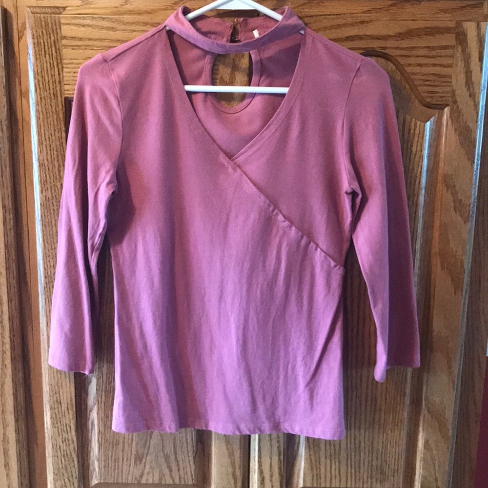Blush top